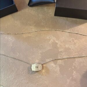 14K Gold Plated Initial Necklace